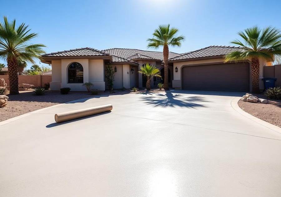 Driveway Concrete Installation in Phoenix AZ